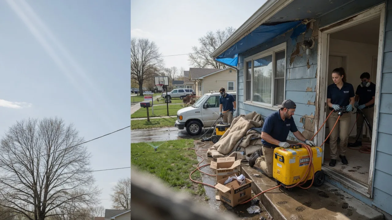 Basement Flood Cleanup in Mclain, MS near me